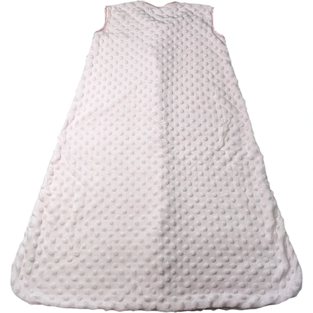 HALO SleepSack Wearable Blanket In The Plushy Dot Velboa Style Size L 12-18m - Picture 6 of 6